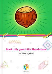 Markt für geschälte Haselnüsse in Mongolei