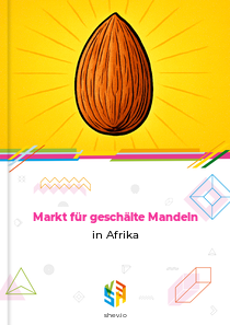 Markt für geschälte Mandeln in Afrika