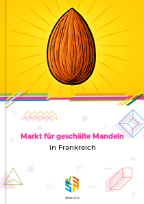 Markt für geschälte Mandeln in Frankreich