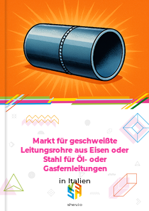 Markt für geschweißte Leitungsrohre aus Eisen oder Stahl für Öl- oder Gasfernleitungen in Italien
