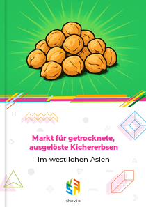 Markt für getrocknete, ausgelöste Kichererbsen im westlichen Asien