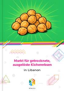 Markt für getrocknete, ausgelöste Kichererbsen in Libanon
