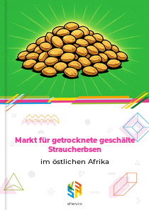 Markt für getrocknete geschälte Straucherbsen im östlichen Afrika