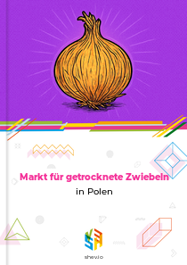 Markt für getrocknete Zwiebeln in Polen