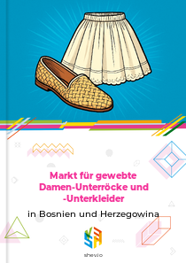Markt für gewebte Damen-Unterröcke und -Unterkleider in Bosnien und Herzegowina