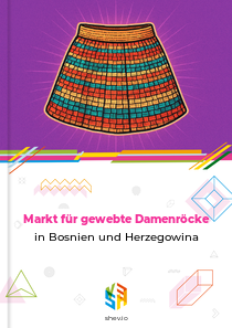 Markt für gewebte Damenröcke in Bosnien und Herzegowina