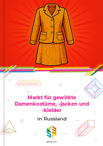 Markt für gewirkte Damenkostüme, -jacken und -kleider in Russland