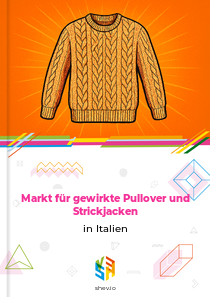 Markt für gewirkte Pullover und Strickjacken in Italien