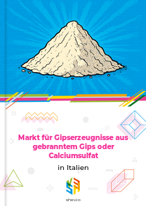 Markt für Gipserzeugnisse aus gebranntem Gips oder Calciumsulfat in Italien