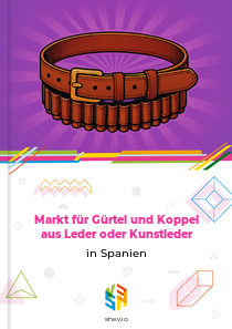 Markt für Gürtel und Koppel aus Leder oder Kunstleder in Spanien