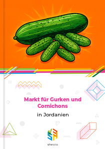 Markt für Gurken und Cornichons in Jordanien