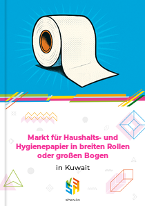 Markt für Haushalts- und Hygienepapier in breiten Rollen oder großen Bogen in Kuwait