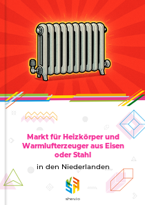 Markt für Heizkörper und Warmlufterzeuger aus Eisen oder Stahl in den Niederlanden
