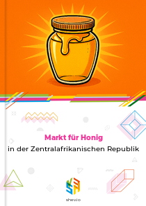 Markt für Honig in der Zentralafrikanischen Republik