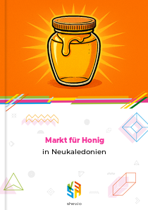 Markt für Honig in Neukaledonien