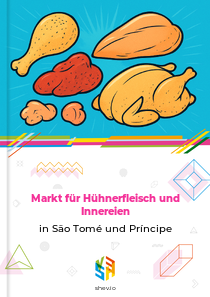 Markt für Hühnerfleisch und Innereien in São Tomé und Príncipe