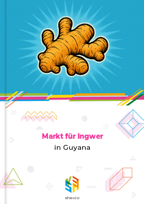 Markt für Ingwer in Guyana