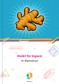 Markt für Ingwer in Kamerun