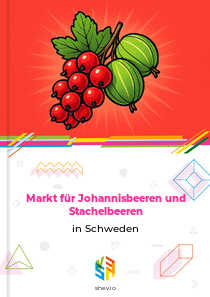 Markt für Johannisbeeren und Stachelbeeren in Schweden