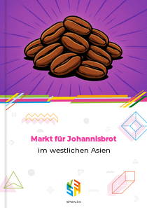 Markt für Johannisbrot im westlichen Asien