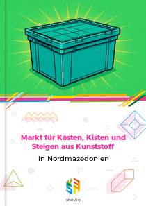 Markt für Kästen, Kisten und Steigen aus Kunststoff in Nordmazedonien