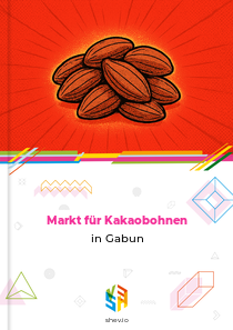 Markt für Kakaobohnen in Gabun