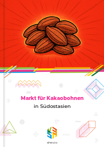 Markt für Kakaobohnen in Südostasien