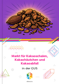 Markt für Kakaoschalen, Kakaohäutchen und Kakaoabfall in der GUS