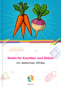 Markt für Karotten und Rüben im östlichen Afrika