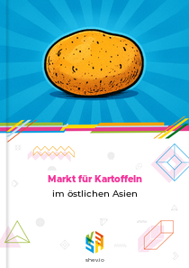 Markt für Kartoffeln im östlichen Asien