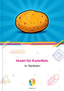 Markt für Kartoffeln in Serbien