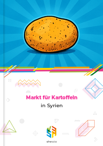 Markt für Kartoffeln in Syrien