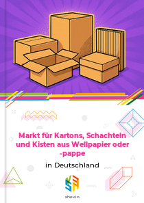Markt für Kartons, Schachteln und Kisten aus Wellpapier oder -pappe in Deutschland