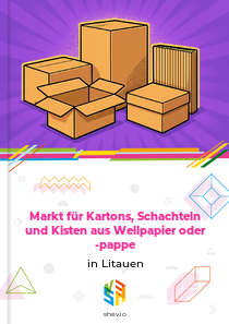 Markt für Kartons, Schachteln und Kisten aus Wellpapier oder -pappe in Litauen