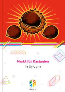 Markt für Kastanien in Ungarn