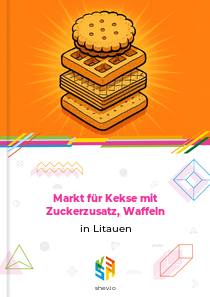 Markt für Kekse mit Zuckerzusatz, Waffeln in Litauen