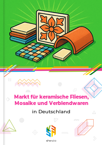 Markt für keramische Fliesen, Mosaike und Verblendwaren in Deutschland