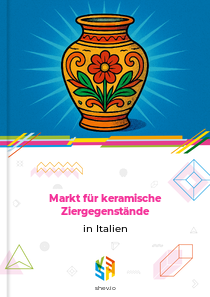 Markt für keramische Ziergegenstände in Italien