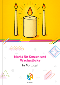 Markt für Kerzen und Wachsstöcke in Portugal