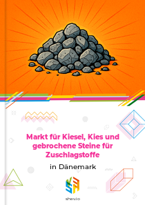 Markt für Kiesel, Kies und gebrochene Steine für Zuschlagstoffe in Dänemark