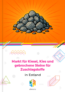 Markt für Kiesel, Kies und gebrochene Steine für Zuschlagstoffe in Estland