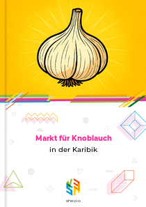 Markt für Knoblauch in der Karibik