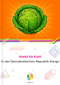 Markt für Kohl in der Demokratischen Republik Kongo