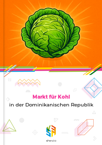 Markt für Kohl in der Dominikanischen Republik