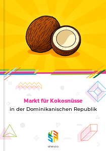 Markt für Kokosnüsse in der Dominikanischen Republik