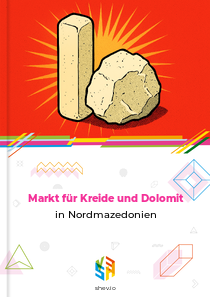 Markt für Kreide und Dolomit in Nordmazedonien