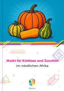 Markt für Kürbisse und Zucchini im nördlichen Afrika