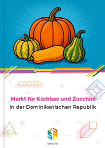 Markt für Kürbisse und Zucchini in der Dominikanischen Republik