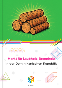 Markt für Laubholz-Brennholz in der Dominikanischen Republik