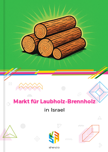 Markt für Laubholz-Brennholz in Israel